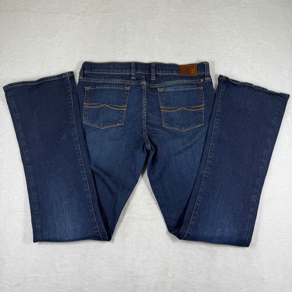 Lucky Brand Charlie‎ Baby Boot Jeans Womens 8/29 Regular Dark Wash Blue Bootcut